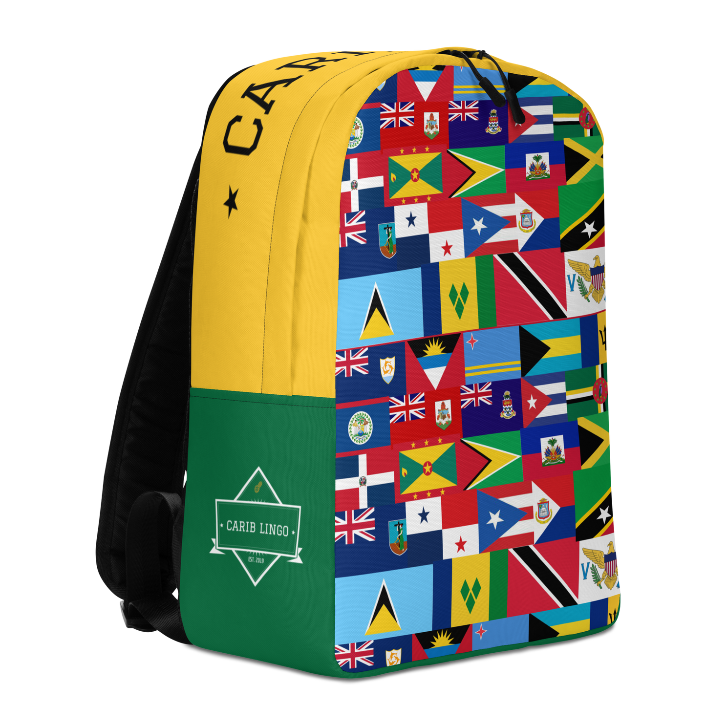 West Indian Flags Minimalist Backpack