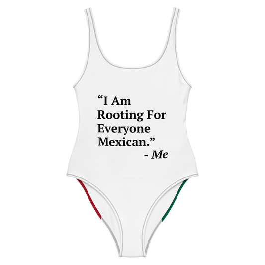 I Am Rooting: Mexico One-Piece Swimsuit
