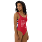 I Am Rooting: BVI One-Piece Swimsuit
