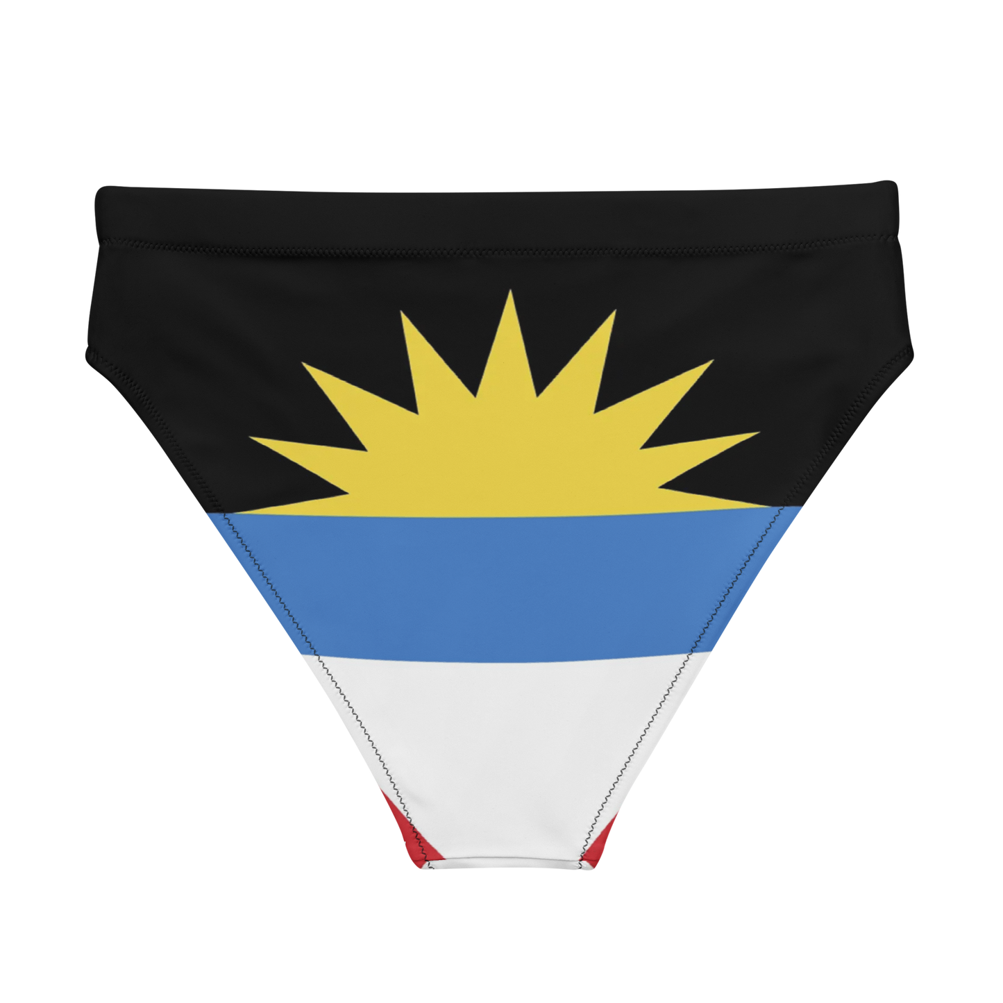 Antigua & Barbuda high-waisted bikini bottom