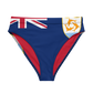 Anguilla high-waisted bikini bottom