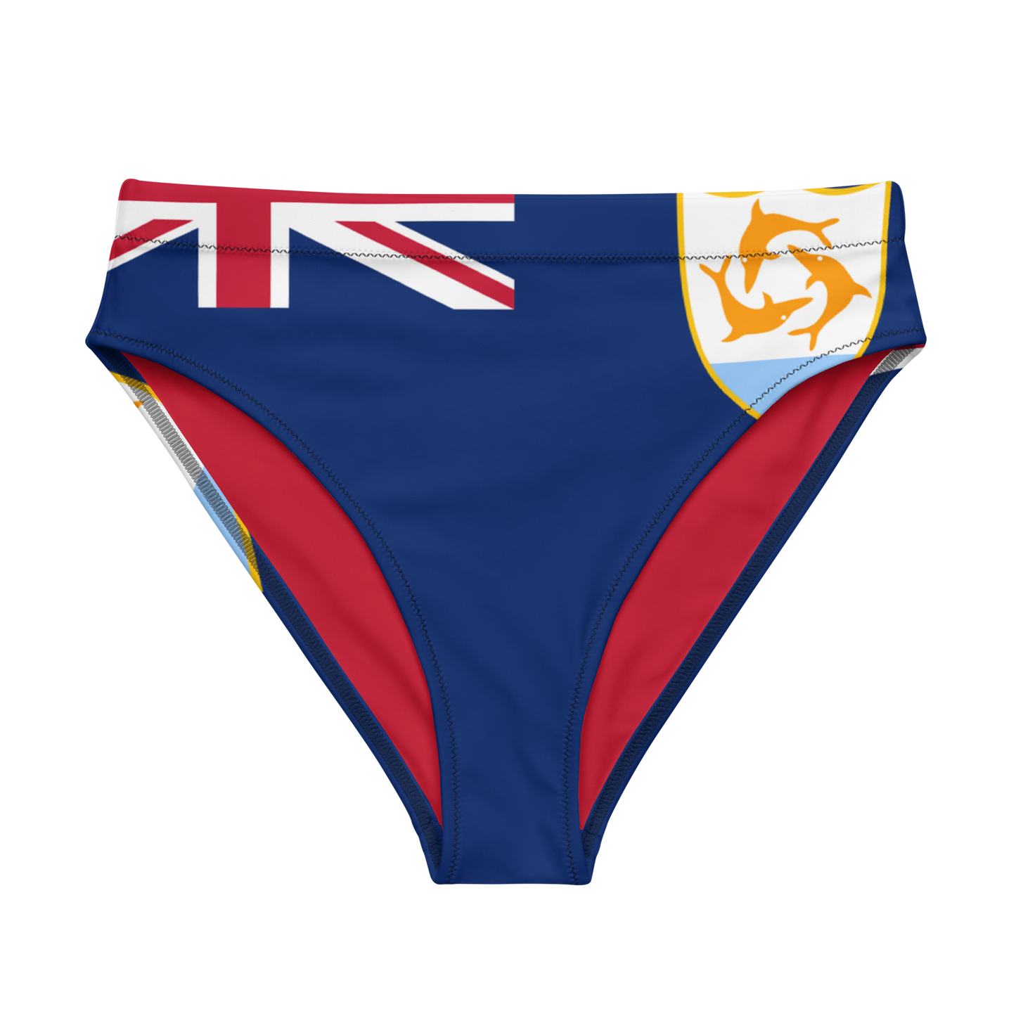 Anguilla high-waisted bikini bottom