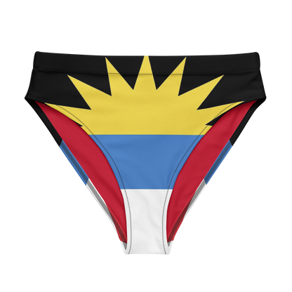 Antigua & Barbuda high-waisted bikini bottom