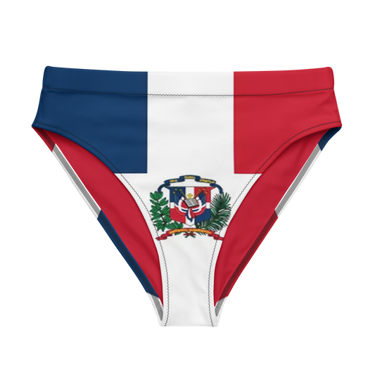 Dominican Republic high-waisted bikini bottom