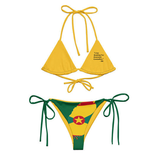 I Am Rooting: Grenada string bikini