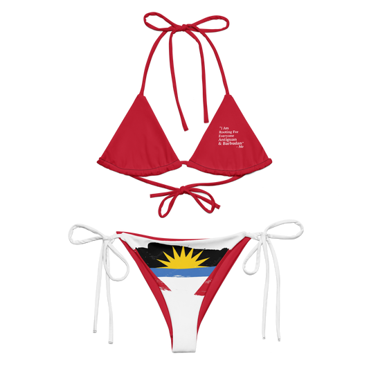 I Am Rooting: Antigua string bikini