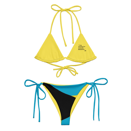 I Am Rooting: Bahamas string bikini