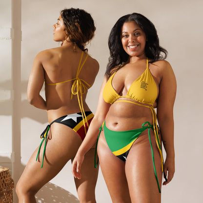 I Am Rooting: St. Kitts & Nevis string bikini