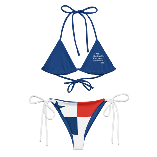 I Am Rooting: Panama string bikini