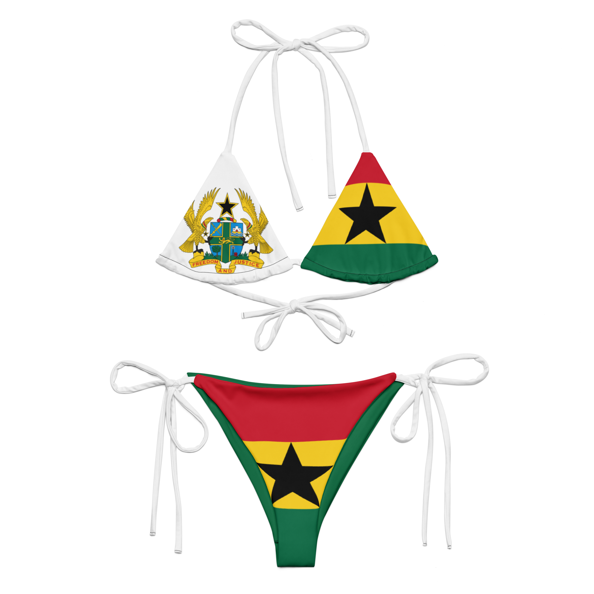 Gabon String Ghana string bikini – Carib Lingo Co.