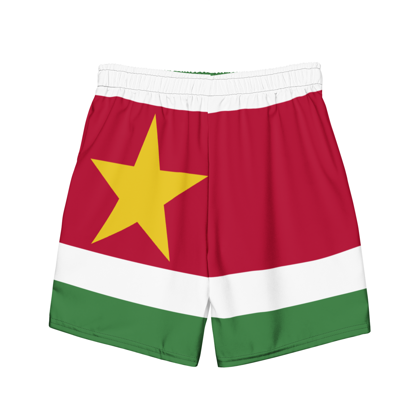 I Am Rooting: Suriname Men's swim trunks