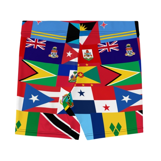 West Indian Flag Shorts