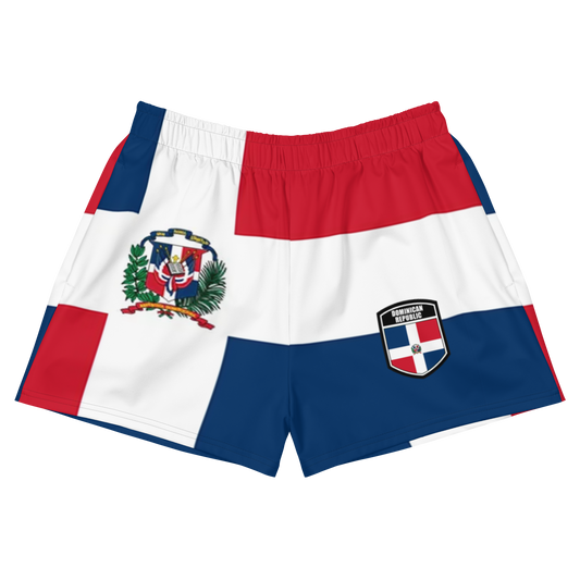 Dominican Republic Women’s Athletic Shorts