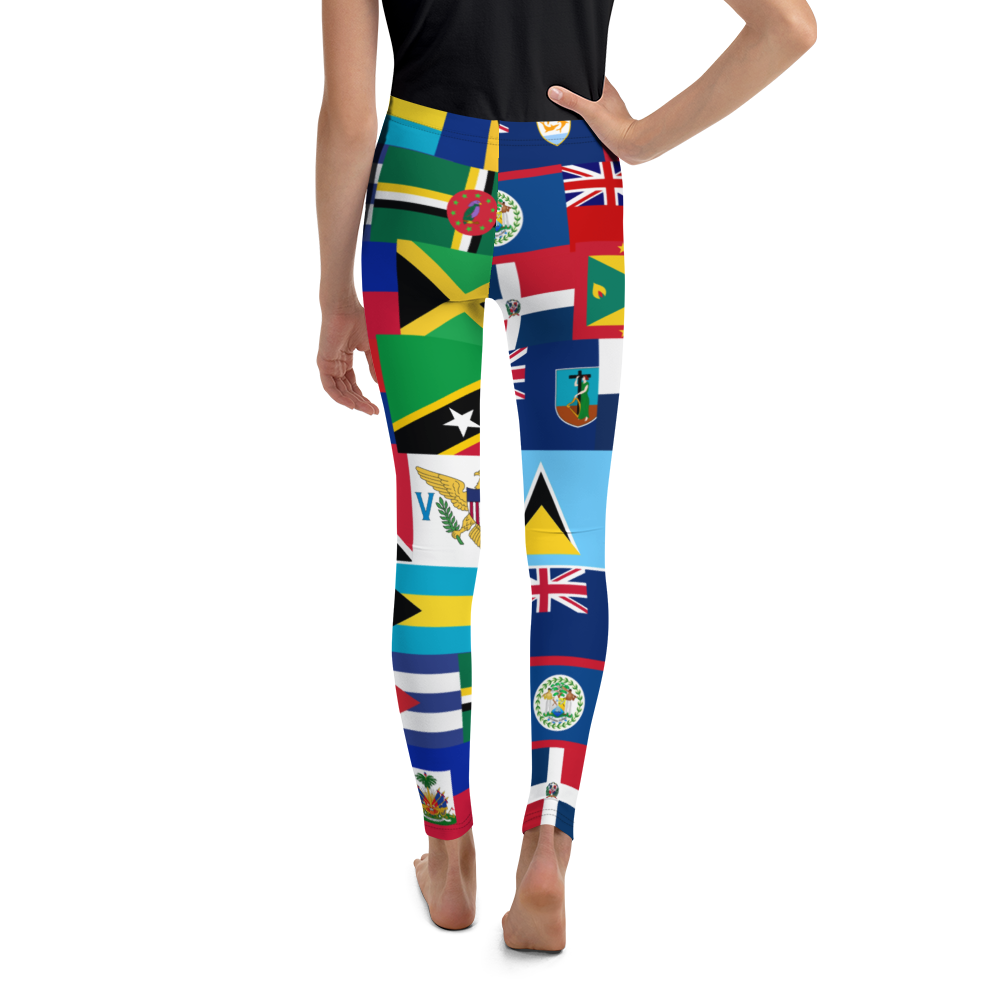 West Indian Flags Youth Leggings
