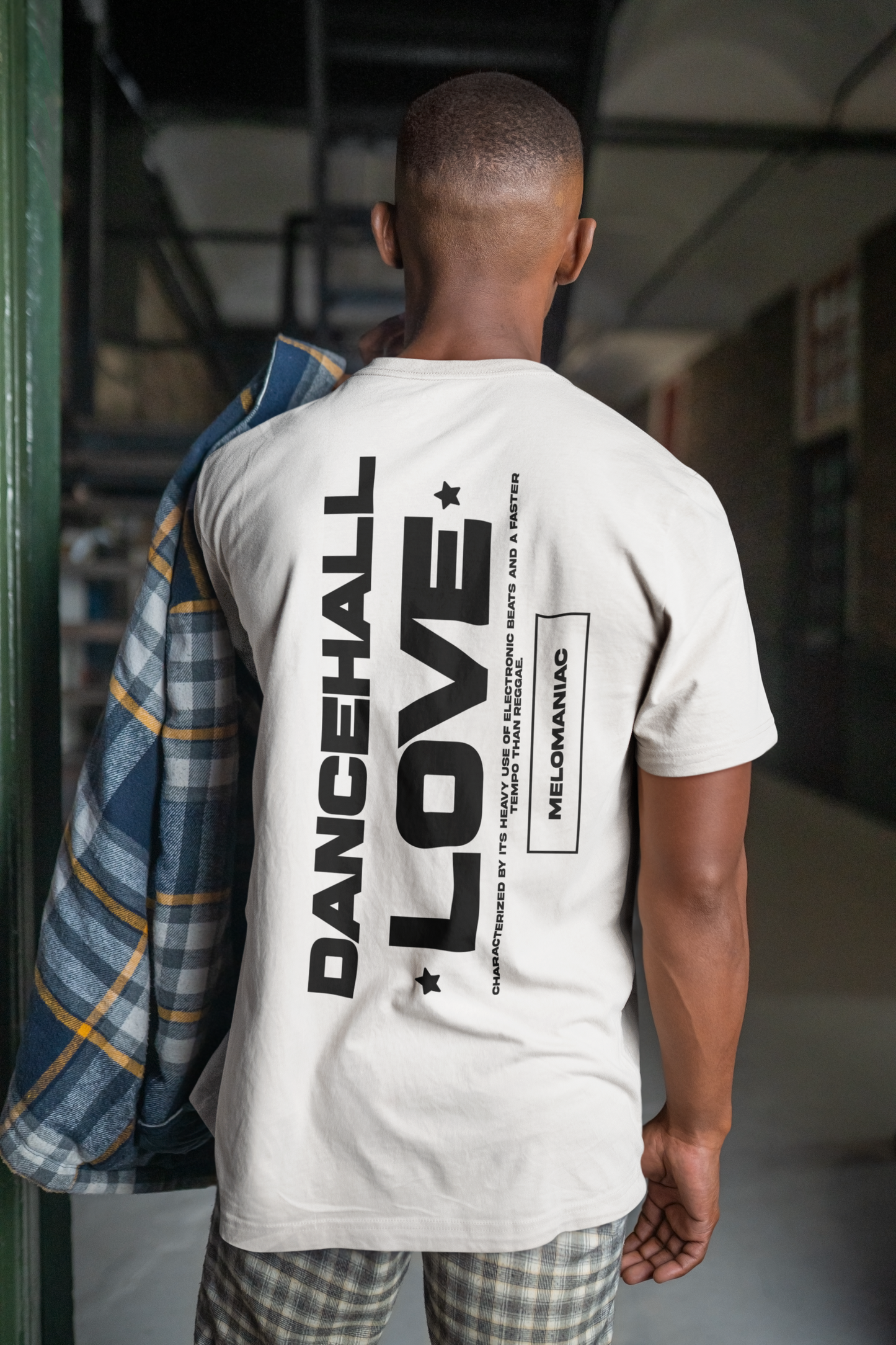 Dancehall Love Oversized faded t-shirt