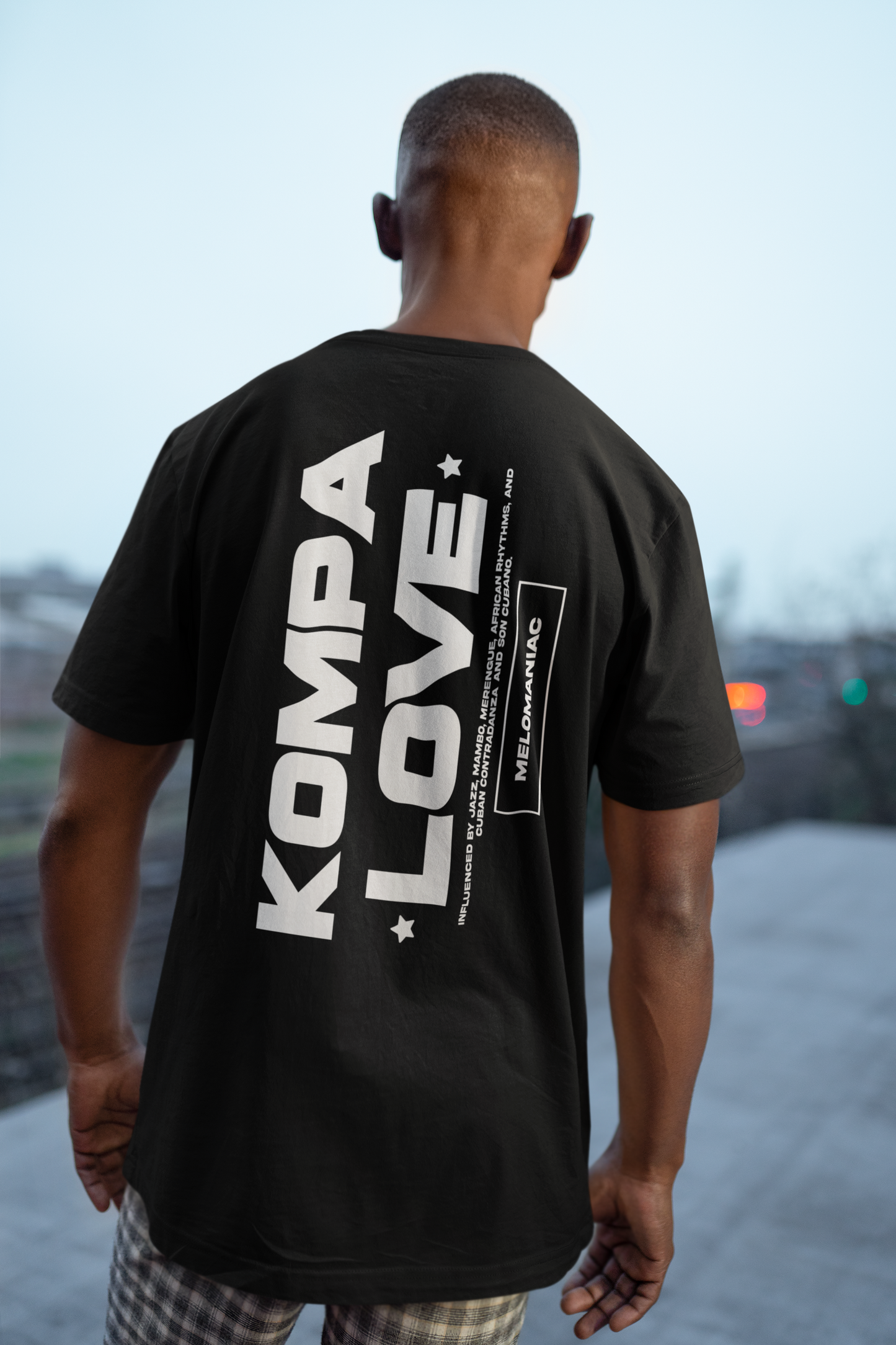 Kompa Love Oversized faded t-shirt