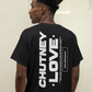 Chutney Love Oversized faded t-shirt