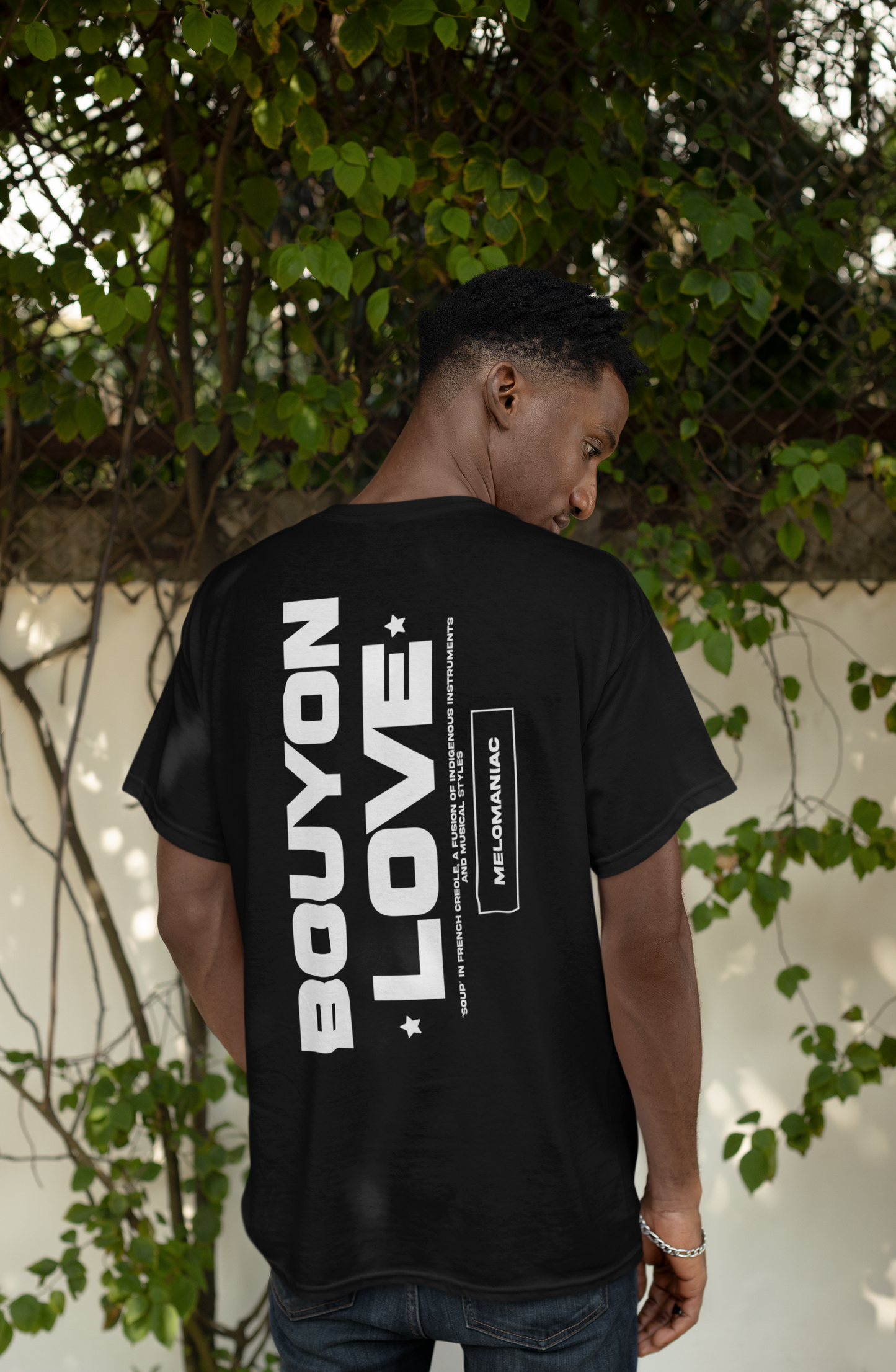 Bouyon Love Oversized faded t-shirt