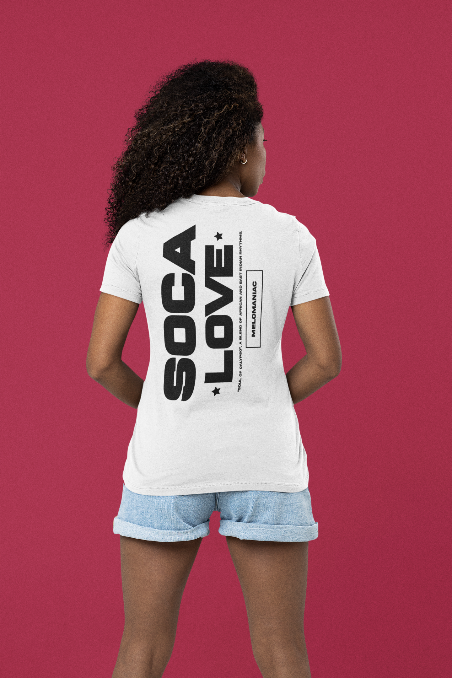 Soca Love Oversized faded t-shirt