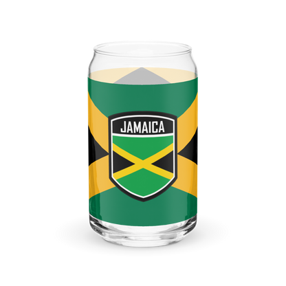 Jamaica Can-shaped glass