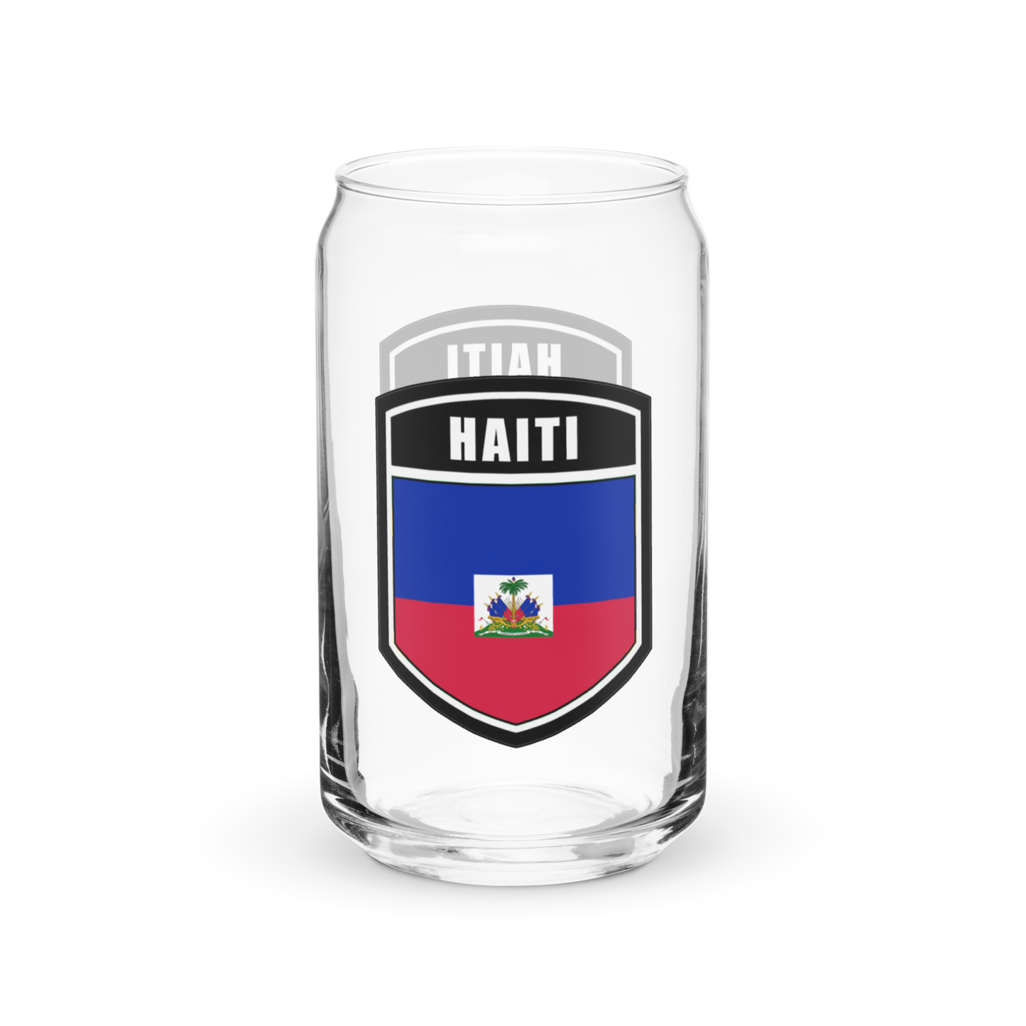 Haiti Can-shaped glass