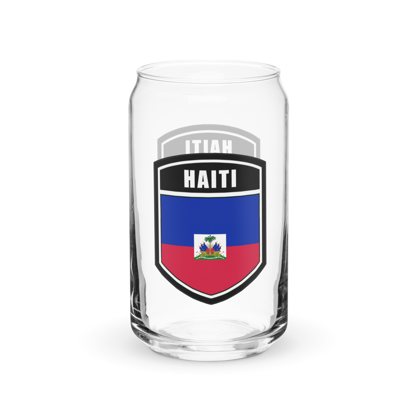 Haiti Can-shaped glass