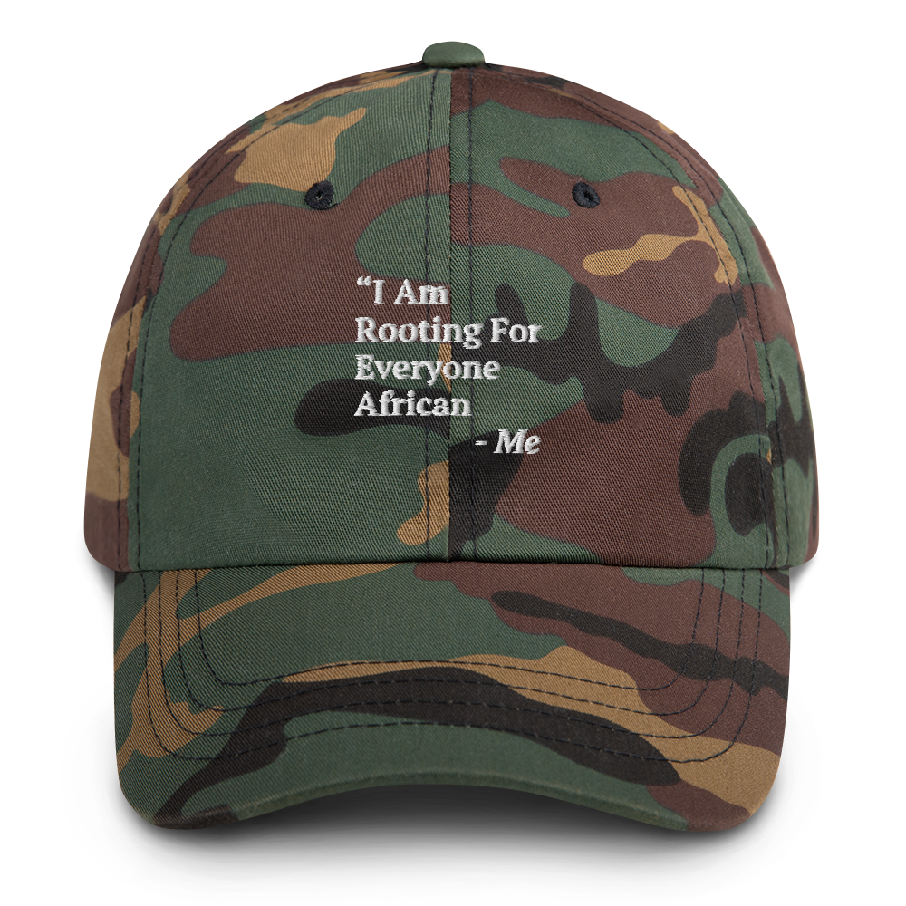 I Am Rooting: African Dad hat