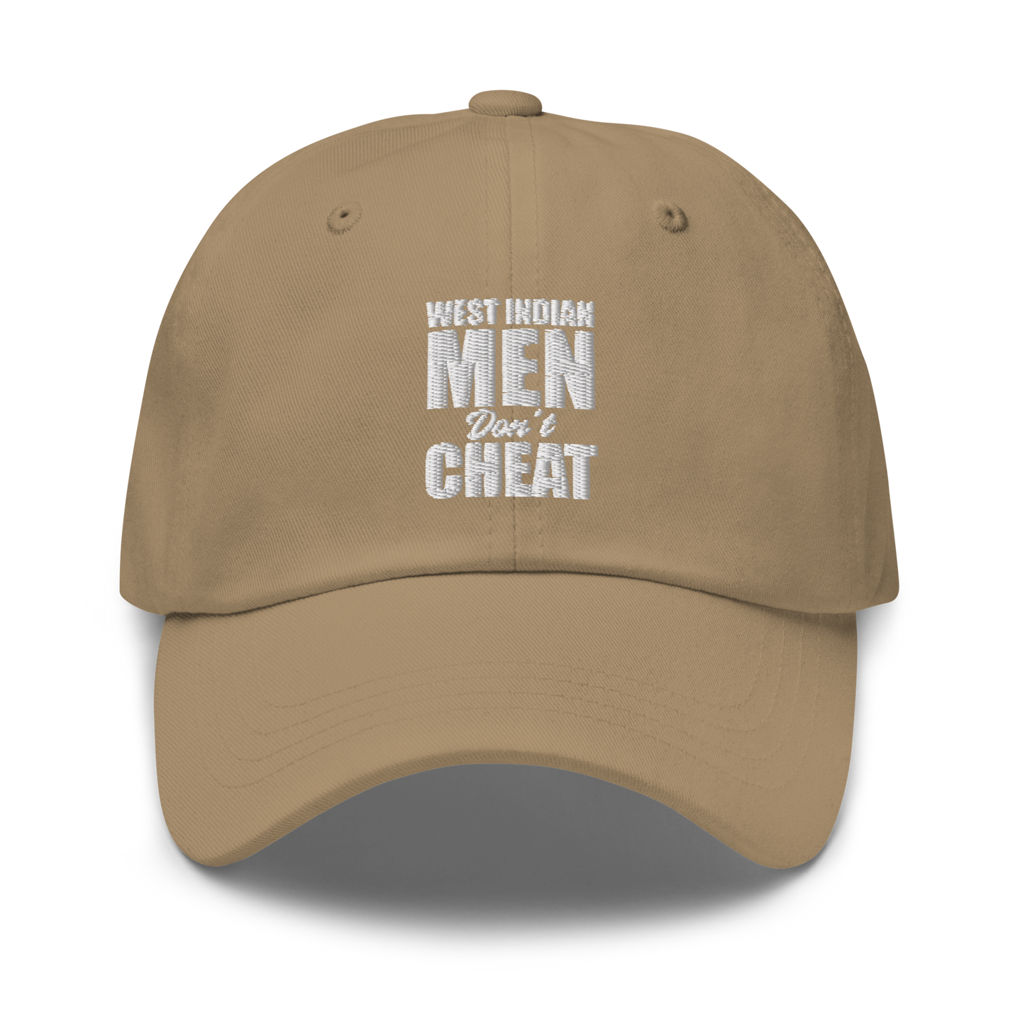 West Indian Men Don't Cheat Dad hat