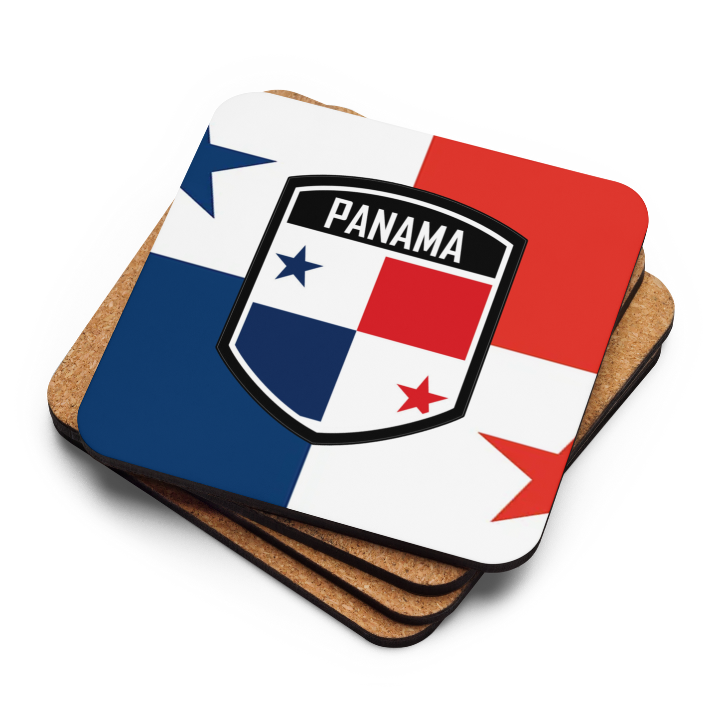 Panama Cork-back coaster