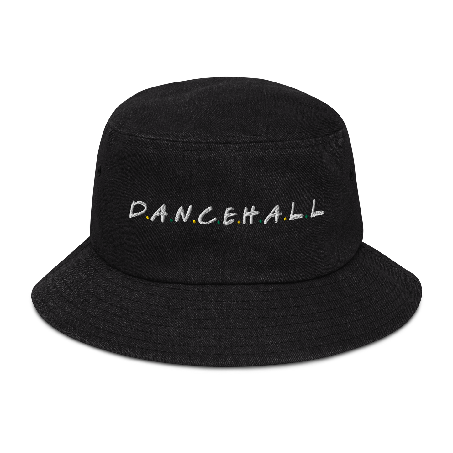 Dancehall Friends Denim bucket hat