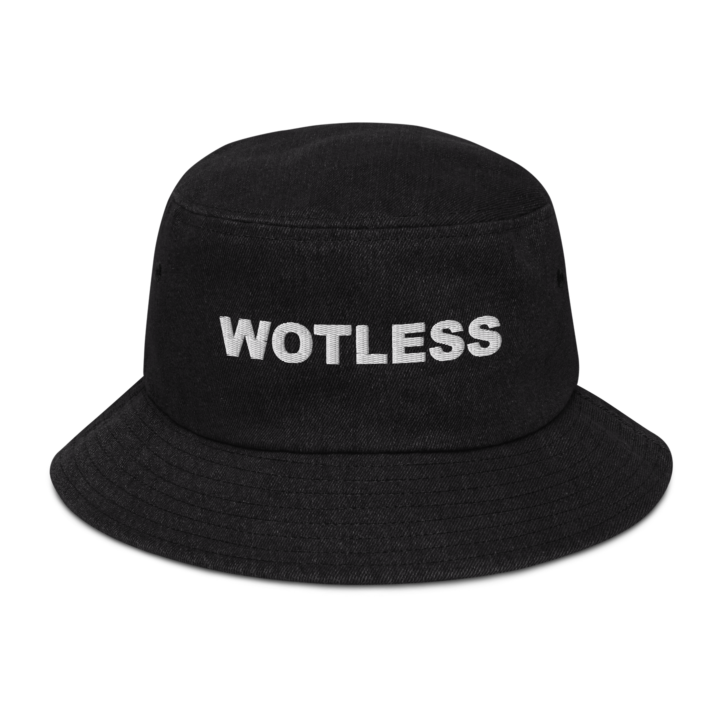 Wotless Denim bucket hat