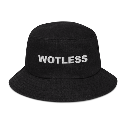 Wotless Denim bucket hat