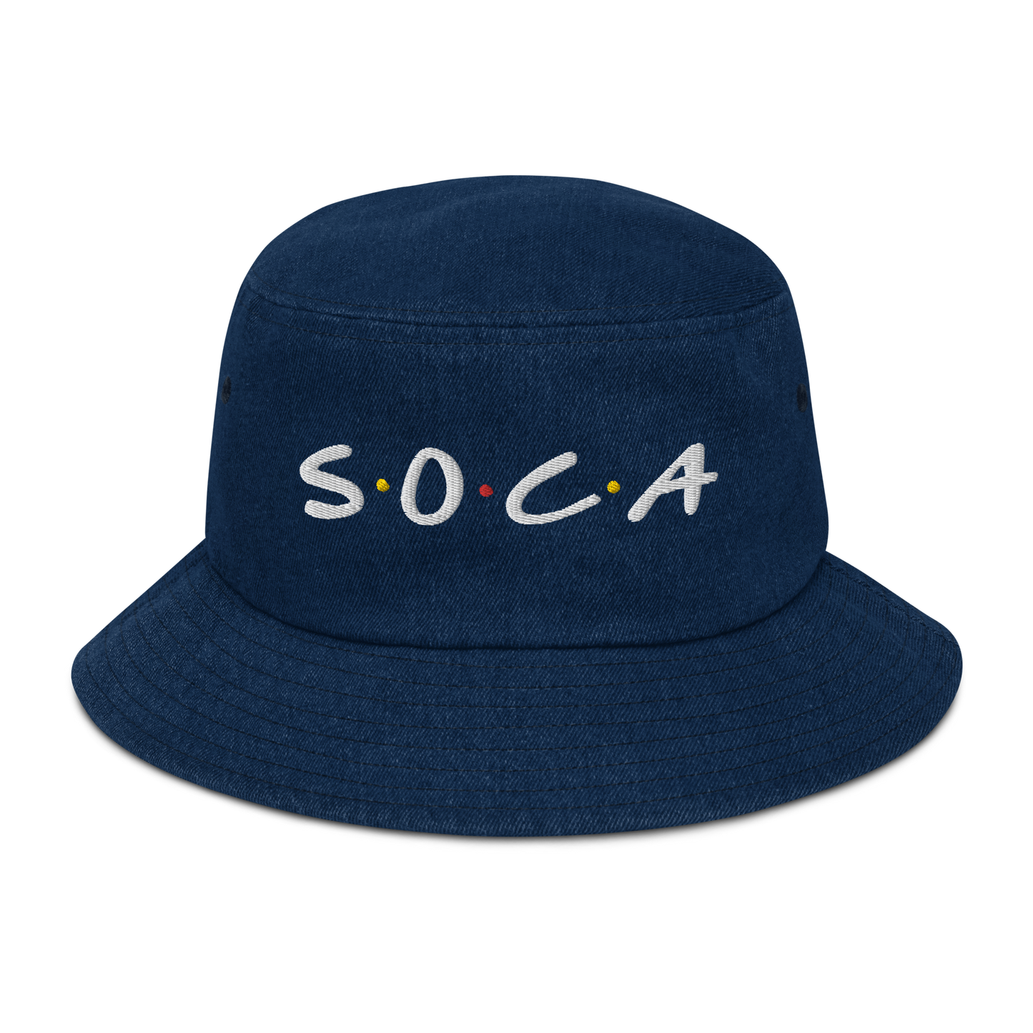Soca Friends Denim bucket hat