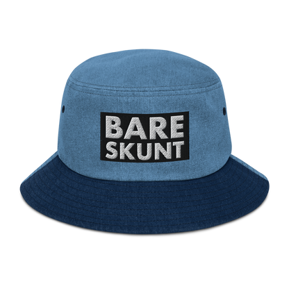Bare Skunt Denim bucket hat
