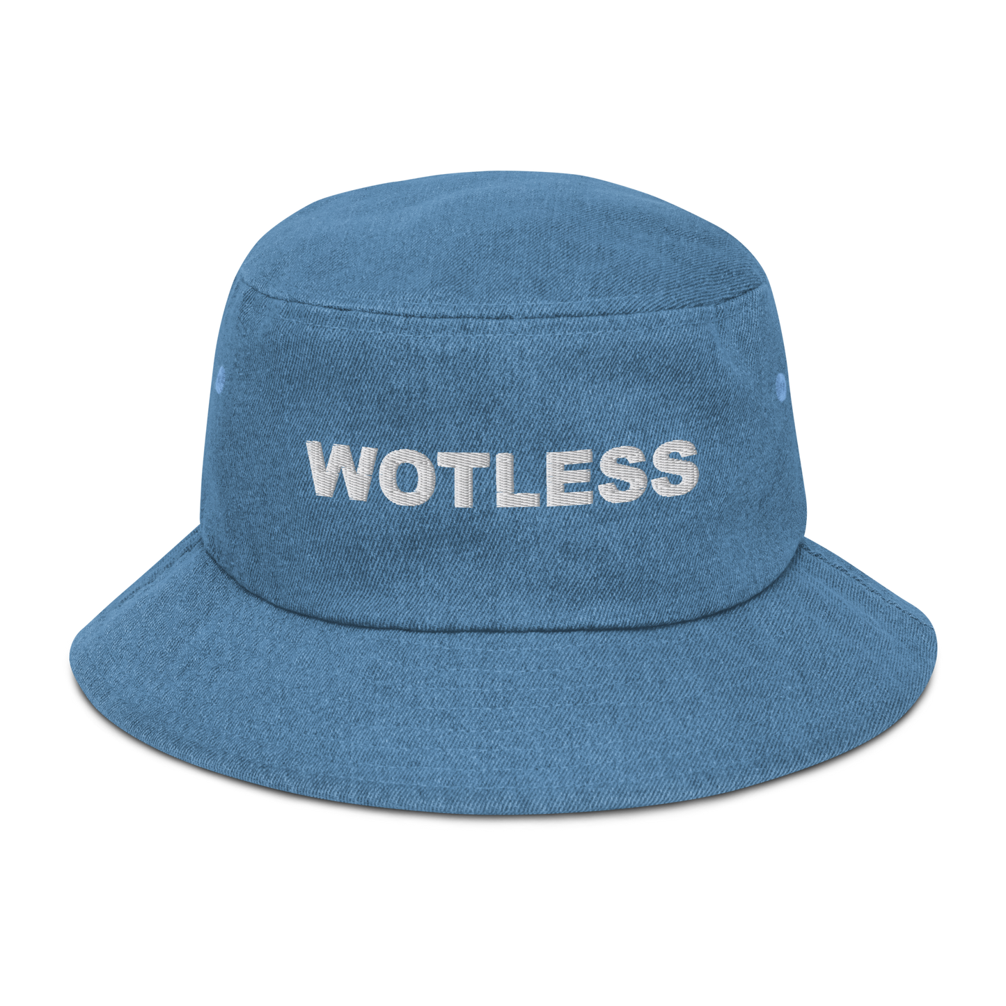Wotless Denim bucket hat