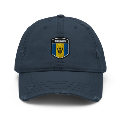 Barbados Distressed Dad Hat