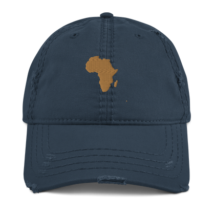 Africa Distressed Dad Hat