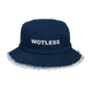 Wotless Distressed denim bucket hat