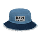 Bare Skunt Distressed denim bucket hat