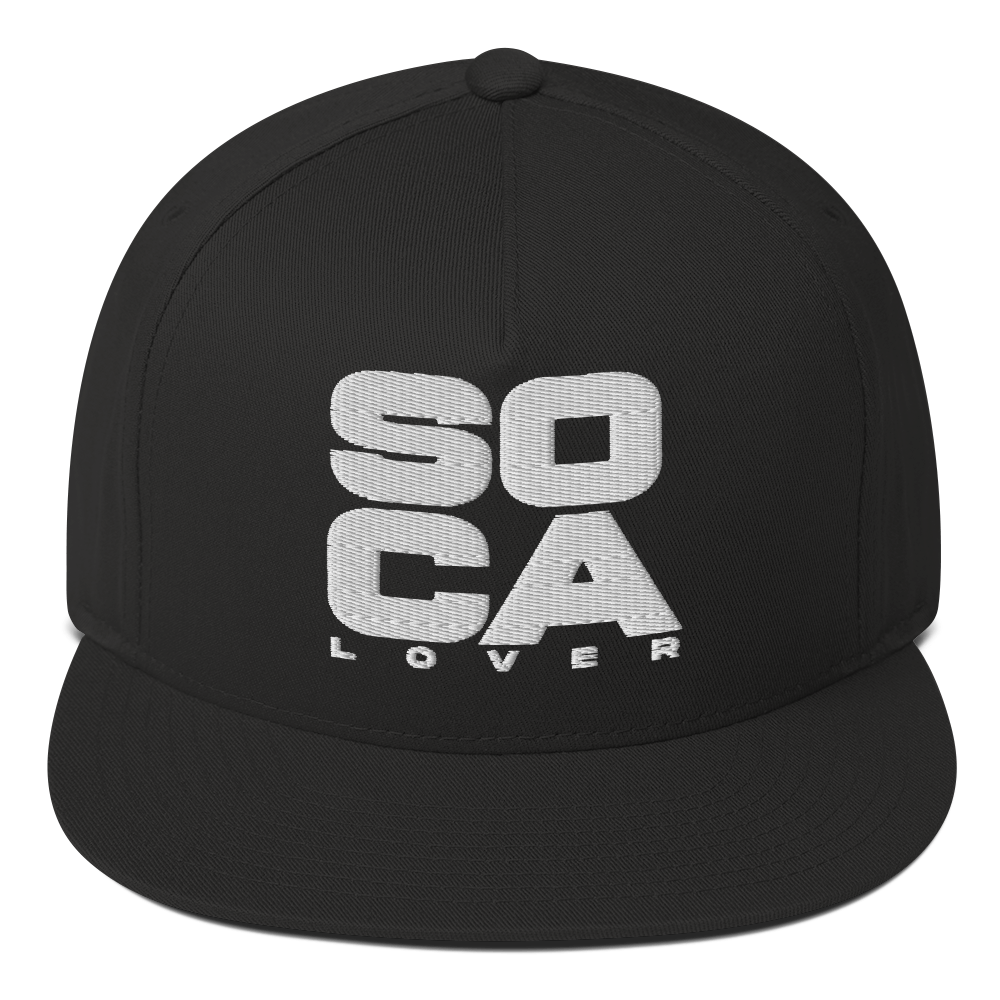 Soca Lover Flat Bill Cap