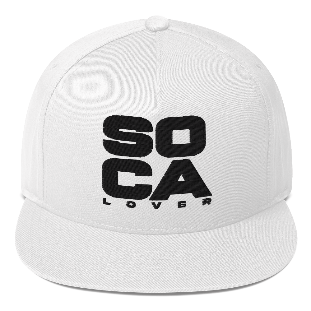 Soca Lover Flat Bill Cap