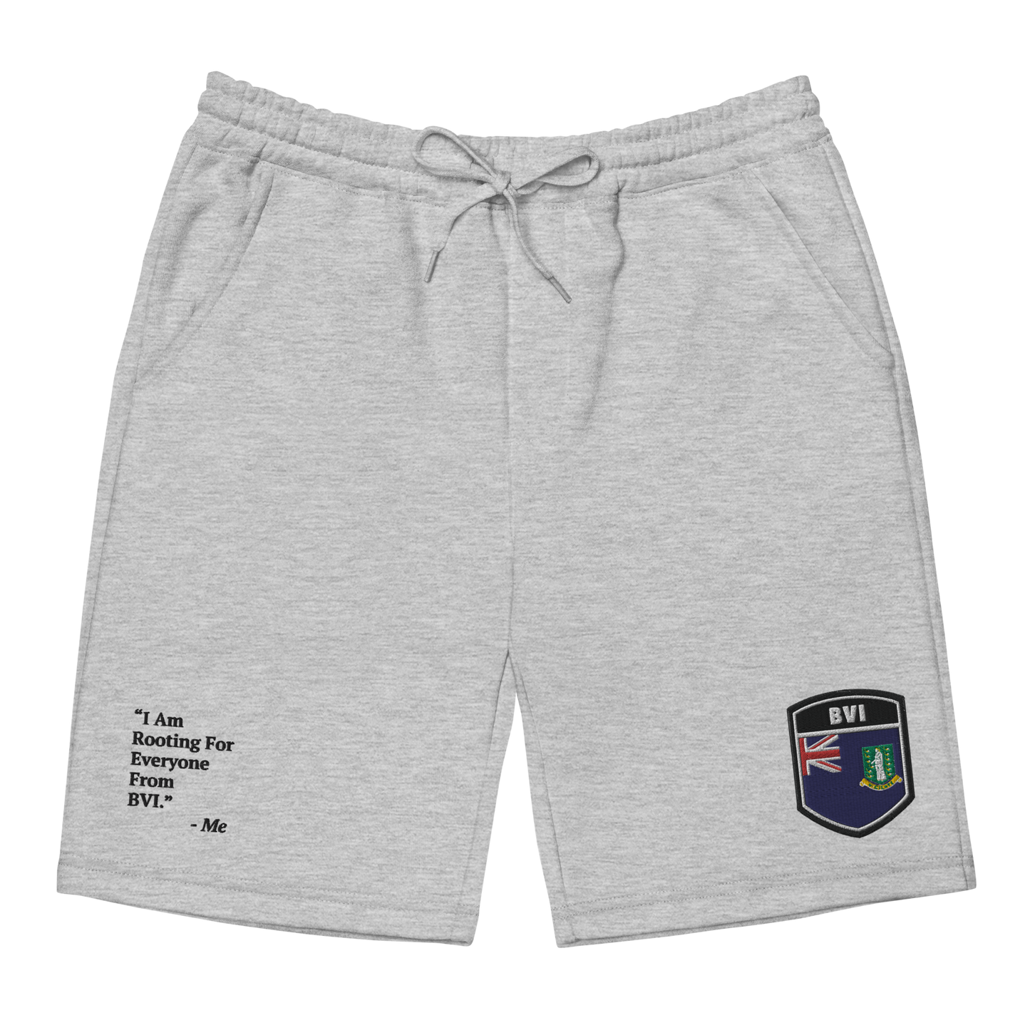 BVI Men's fleece shorts