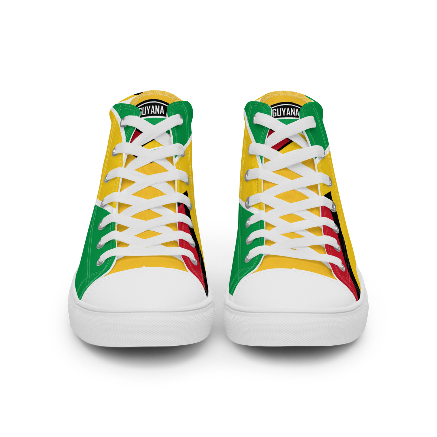 Guyana Men’s high top canvas shoes