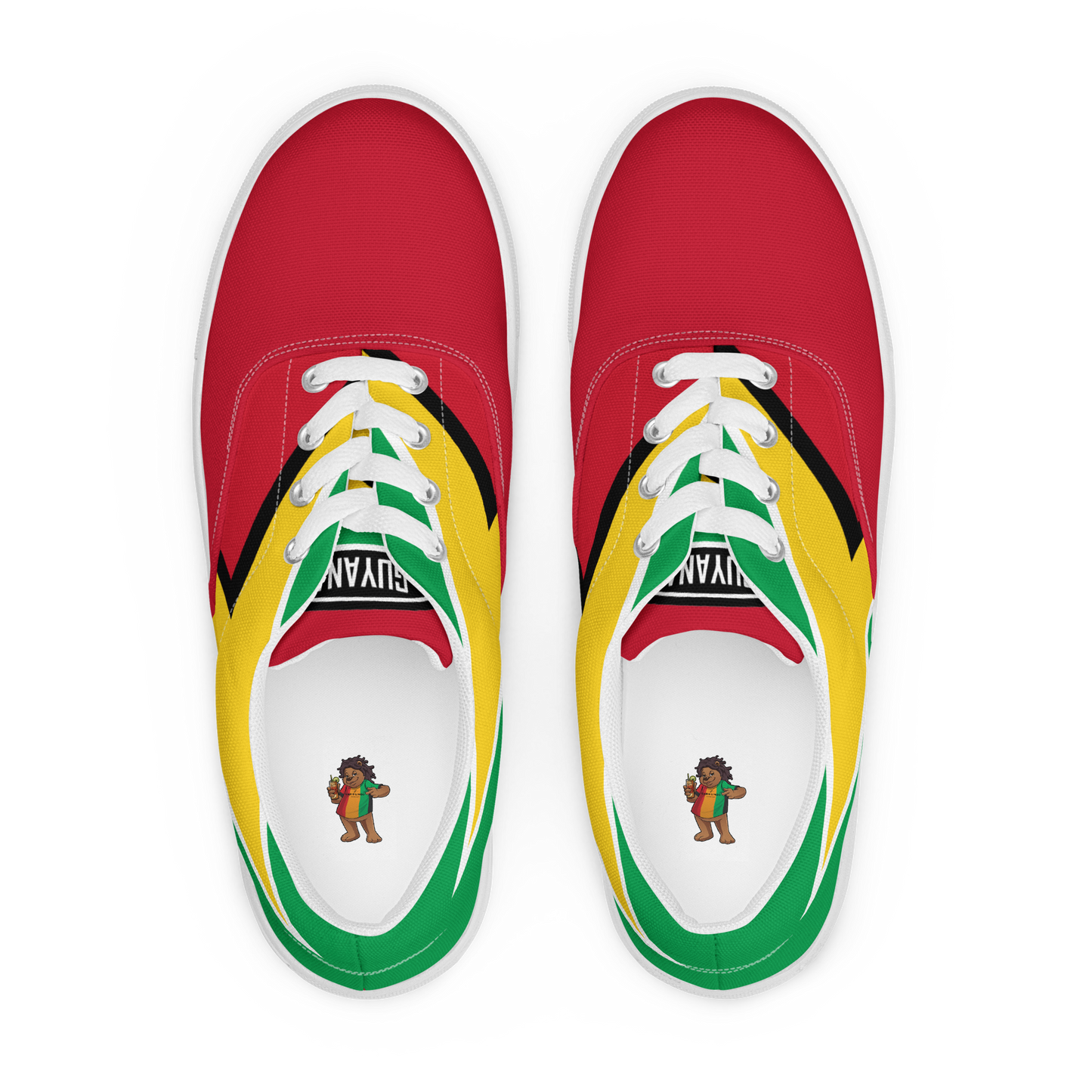 Guyana Men’s lace-up canvas shoes