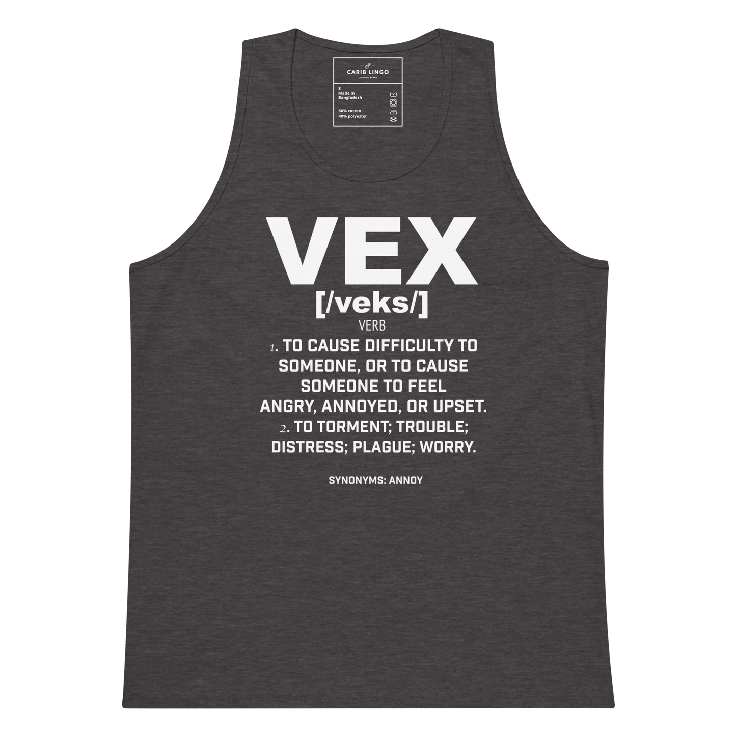 Vex Men’s premium tank top