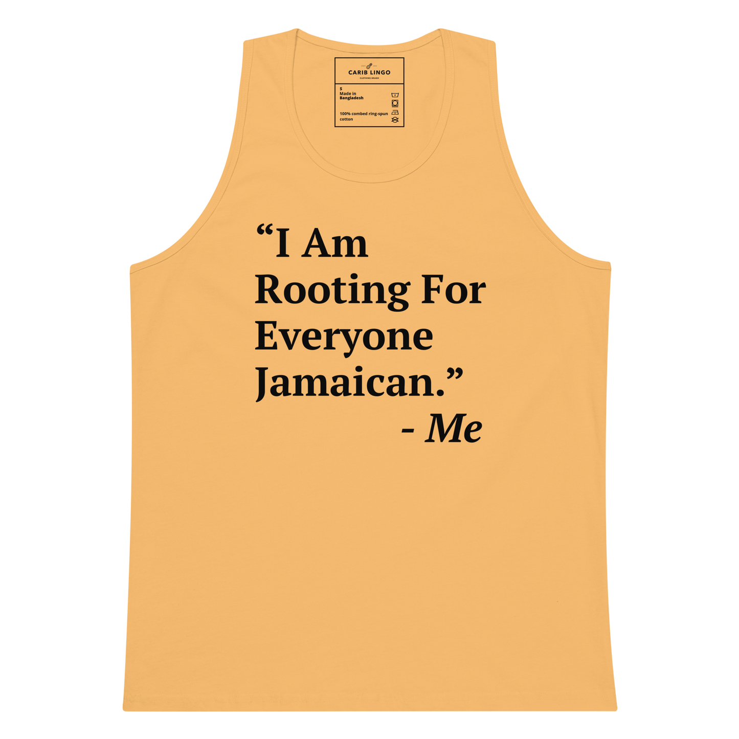 I Am Rooting: Jamaica Men’s premium tank top