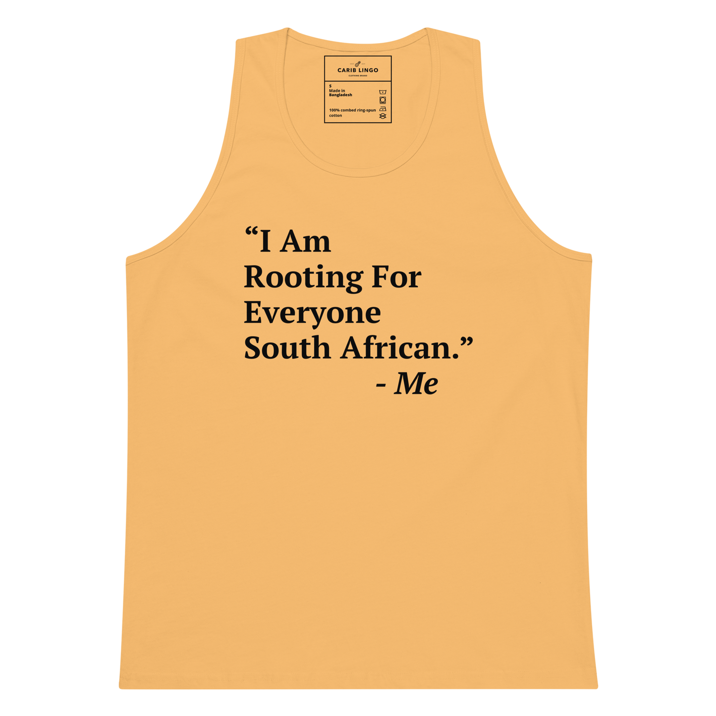 I Am Rooting: South Africa Men’s tank top