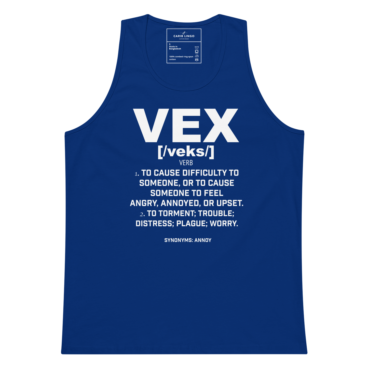 Vex Men’s premium tank top