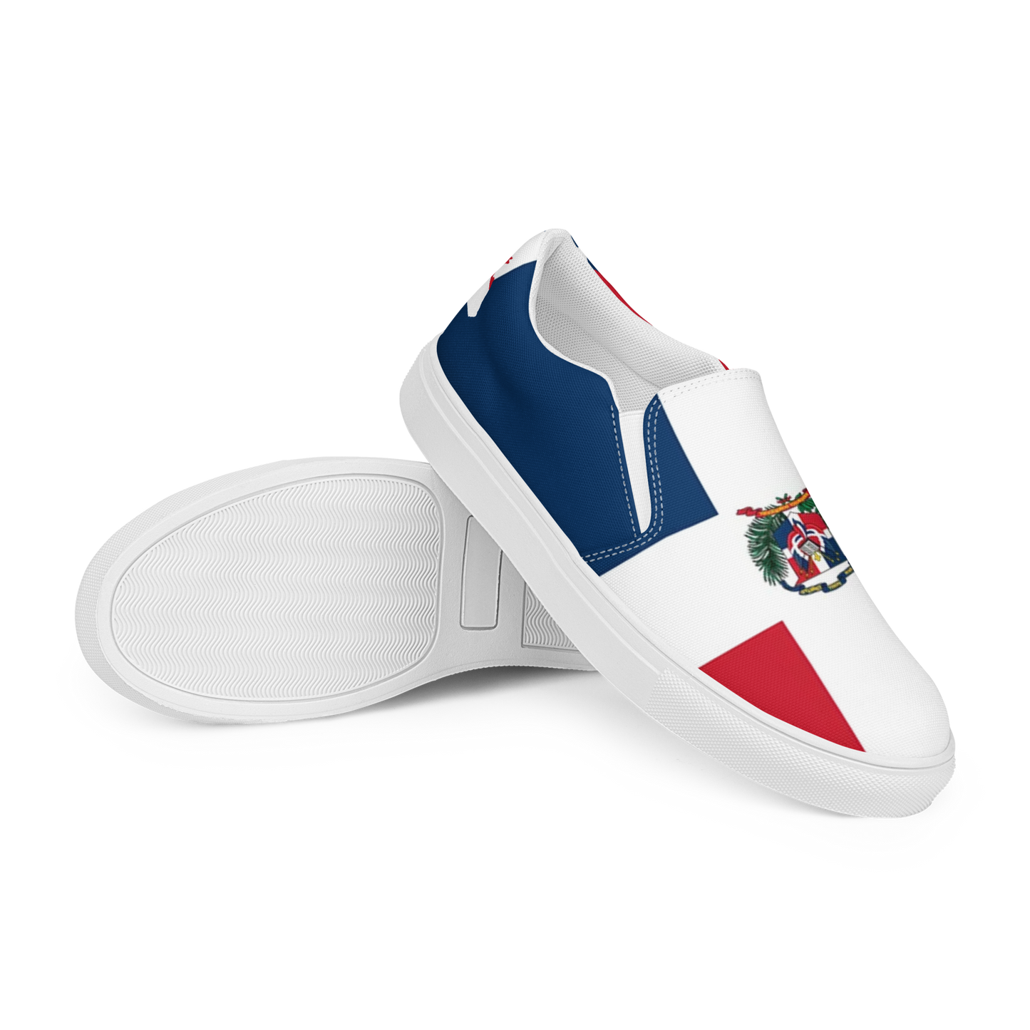 Dominican Republic Men’s slip-on canvas shoes
