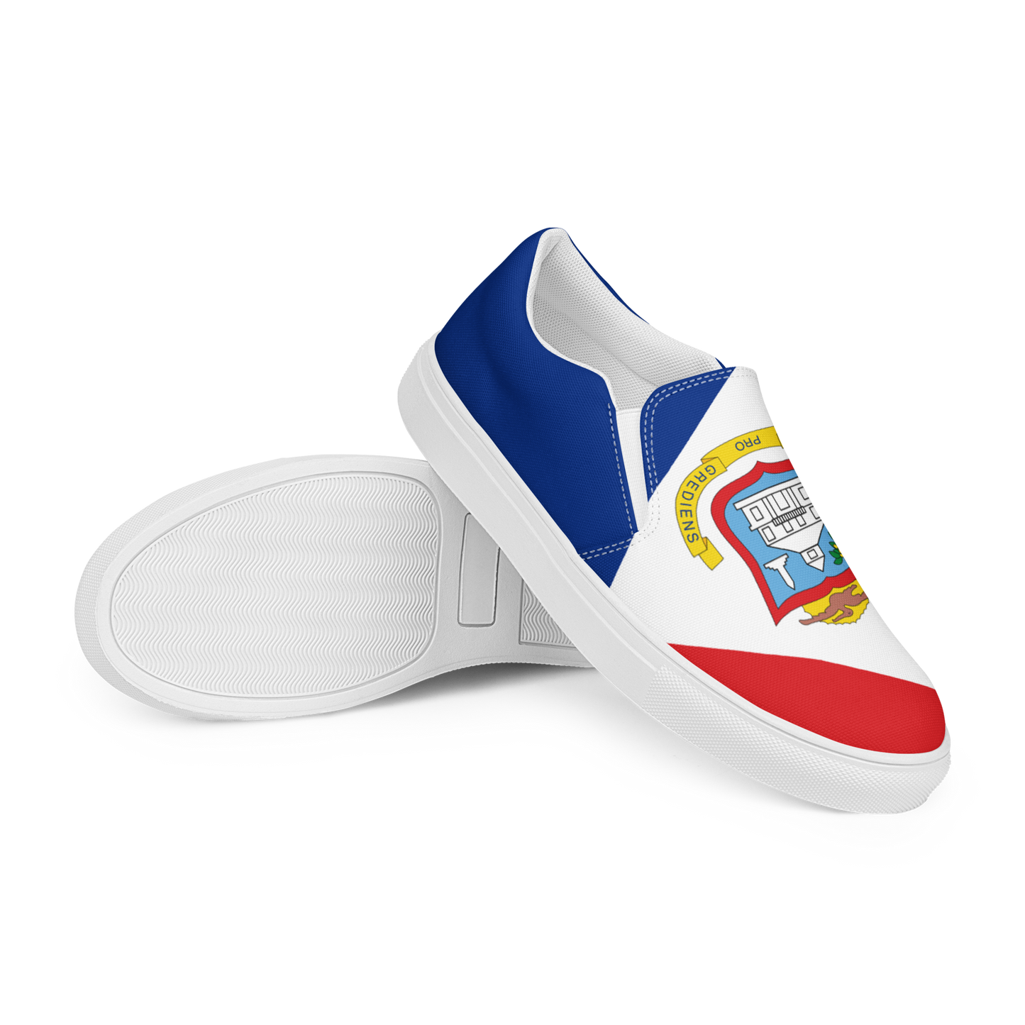 St. Maarten Men’s slip-on canvas shoes